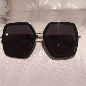 Gucci  Oversized Square Sunglasses